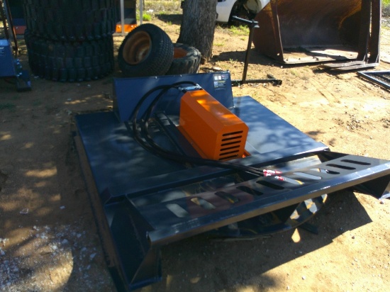 (1) WOLVERINE 72" BRUSH CUTTER F/ SKID STEER