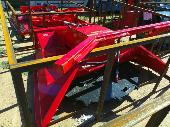 TOP CAT 72" DISC MULCHER F/ SKID STEER