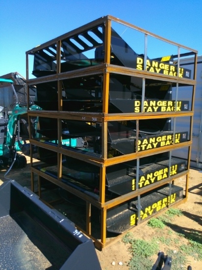 (1) MOWER KING 72" BRUSH CUTTER F/ SKID STEER