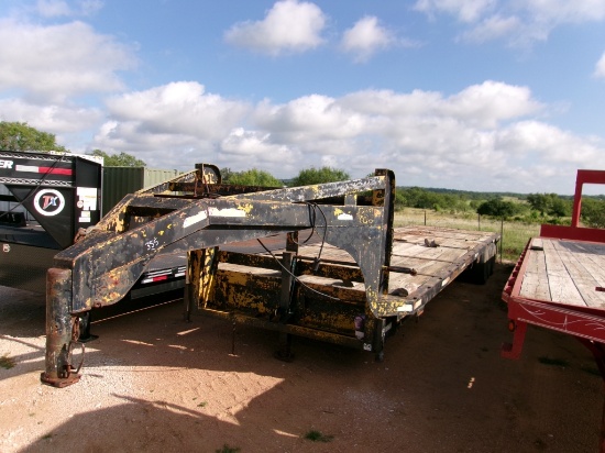 G/N SHOPMADE 34FTX102" TRLR- NP-LIC PLATE FFRW75