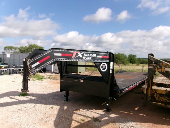 TX G/N 36FTx102" ALL-METAL FLATBED TRLR- TITLE