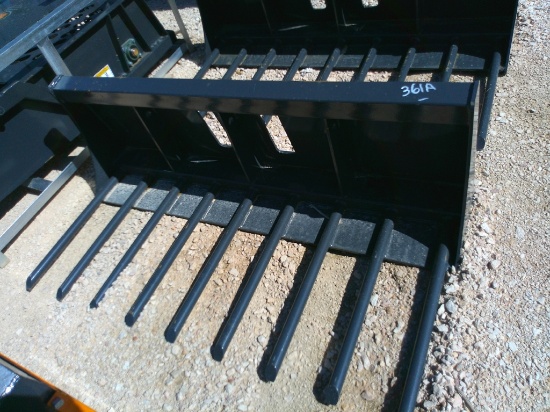 WOLVERINE MANURE FORK F/ SKID STEER