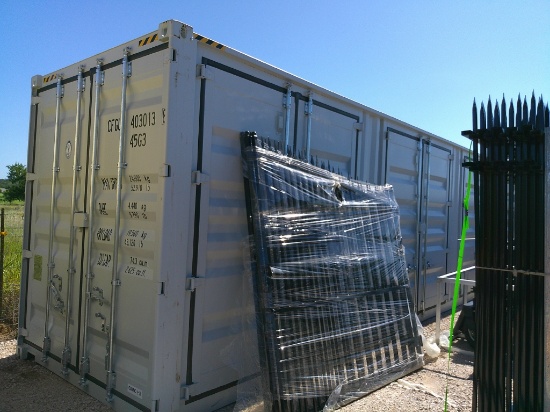 40FT SEA CONTAINER W/ 4 SIDE DOORS- 1 TRIP