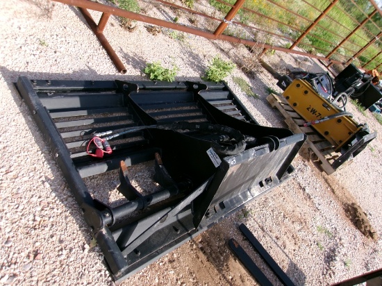 JENKINS LEVELER W/ RIPPERS F/ SKID STEER- USED