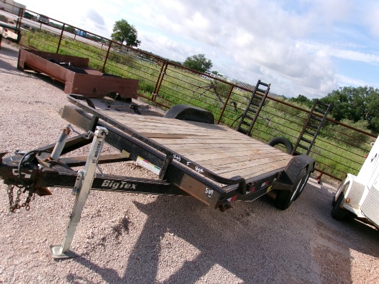 BIG-TEX T.PULL 18FT UTILITY TRLR W/ RAMPS- TITLE