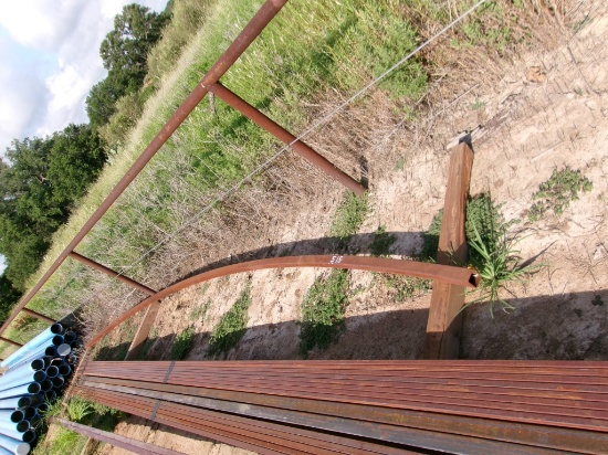 2"x2"x1/8"x20FT GATE ARCH
