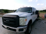 2011 FORD F250 EXTEN CAB PU W/ UTILITY BED
