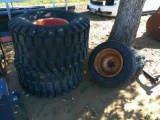 (3) MISC TRACTOR TIRES