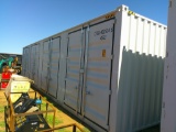 40FT SEA CONTAINER W/ 4 SIDE DOORS- 1 TRIP
