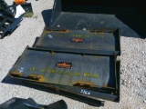(1) SOLID SKID STEER PLATE