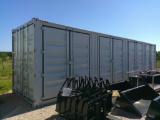 40FT SEA CONTAINER W/ 4 SIDE DOORS- 1 TRIP