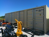 40FT SEA CONTAINER W/ 4 SIDE DOORS- 1 TRIP