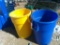 (2) TRASH CANS