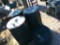 (18) BLACK TUBS W/ LIDS