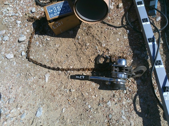 DAYTON 3/4T CHAIN HOIST