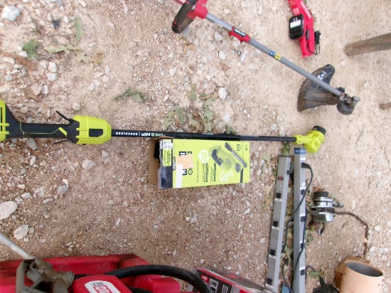 RYOBI WEED EATER & HEDGE TRIMMER