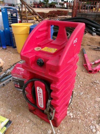 PORTABLE 29 GAL FUEL TANK