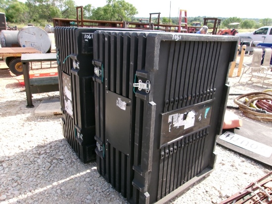 PLASTIC CRATE ON WHEELS