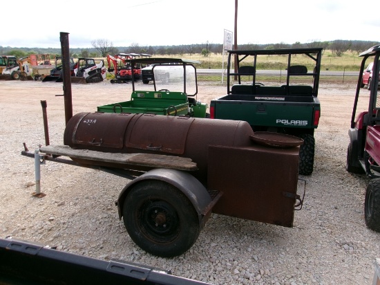 BBQ PIT ON WHEELS