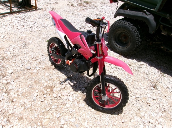 PG MOTO MINI DIRT BIKE- RED