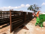 24FT FREE STANDING PANELS- 1 W/ 10FT GATE
