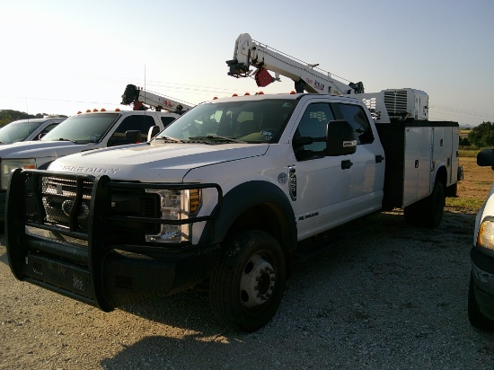 ____ Ford F550 4-Door Pu W/ Stellar 7630 Crane