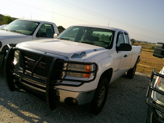 2007 GMC 3/4T EXTEN CAB PU