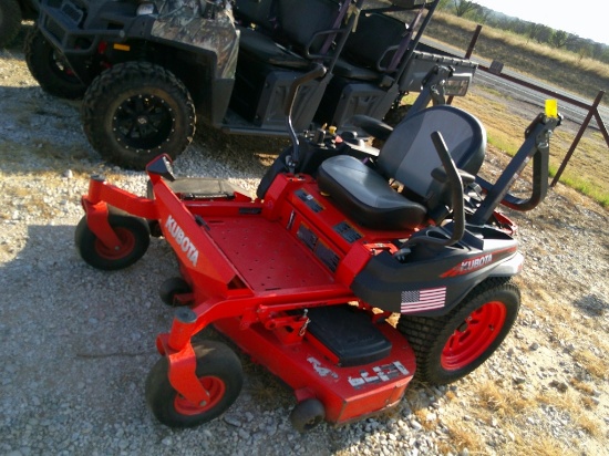 2018 KUBOTA Z421 54" MOWER- NEW BELT & BLADES
