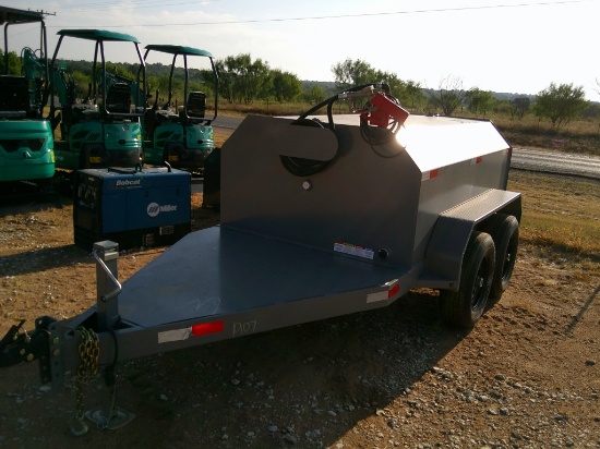 T.PULL 750 GAL FUEL TRLR W/ 12V PUMP- NO PAPERS