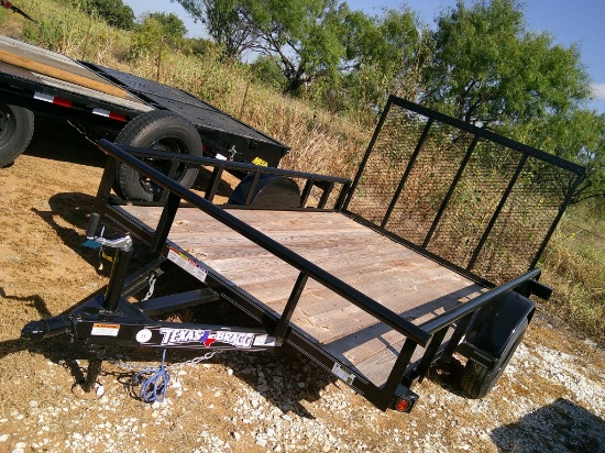 TEXAS BRAGG T.PULL 10FT RAMP GATE TRLR- MSO
