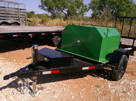 T.PULL 300 GAL FUEL TRLR- UNUSED- NO PAPERS