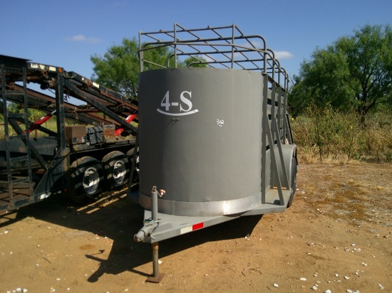 T.PULL 14FT BOW-TOP STOCK TRLR- NO PAPERS
