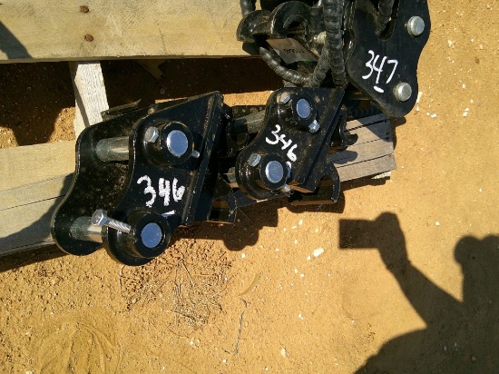 (1) QUICK COUPLER F/ MINI EXCAVATOR