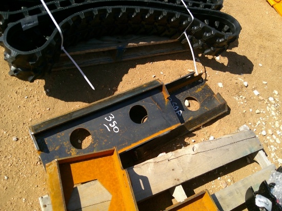 (1) Mini Skid Steer Plate