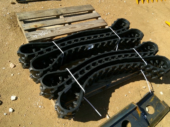 SET RUBBER TRACKS F/ MINI EXCAVATOR