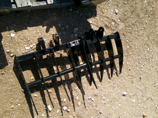 (1) RAKE F/ MINI EXCAVATOR