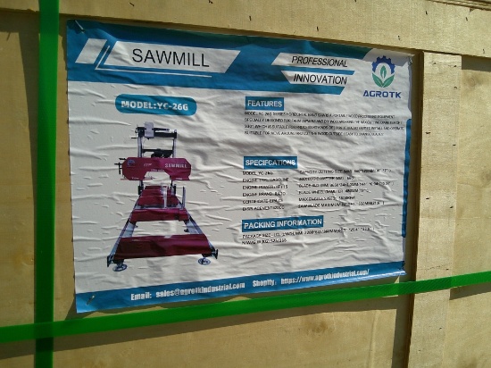AGT YC-26G SAW MILL