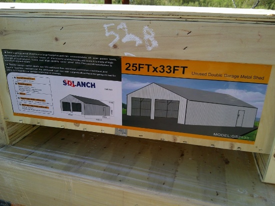 SDL 25FTx33FT DOUBLE GARAGE- 2 BOXES
