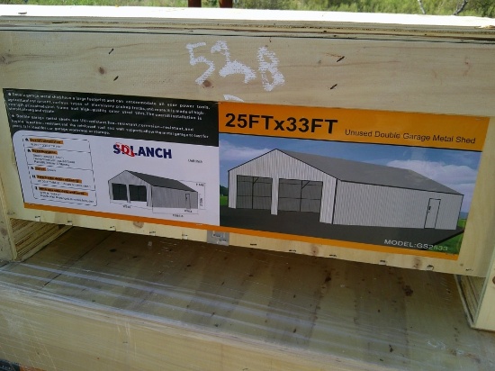 SDL 25FTx33FT DOUBLE GARAGE- 2 BOXES