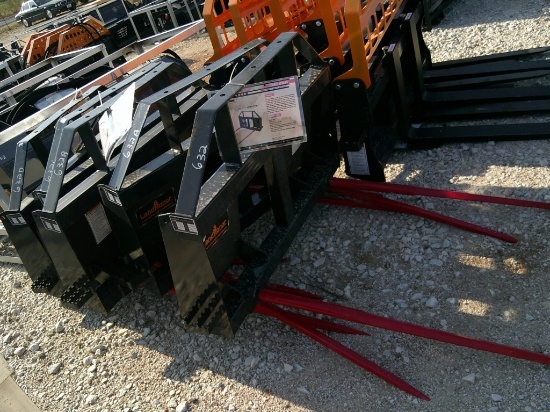 LAND HONOR HAY SPEAR F/ SKID STEER