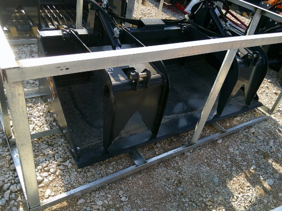LAND HONOR 72" GRAPPLE BUCKET F/ SKID STEER