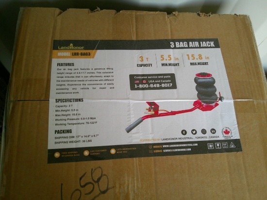 Land Honor 3 Bag Air Jack