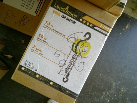 LAND HONOR 2-TON CHAIN HOIST