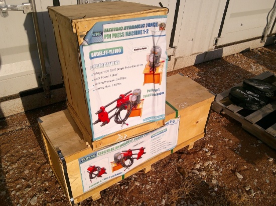FUTURE ELECT HYD TRACK PIN PRESS MACHINE