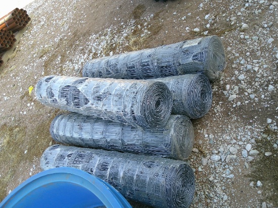 ROLLS 4"x6" MESH 48" TALL FENCE- 330FT PER ROLL