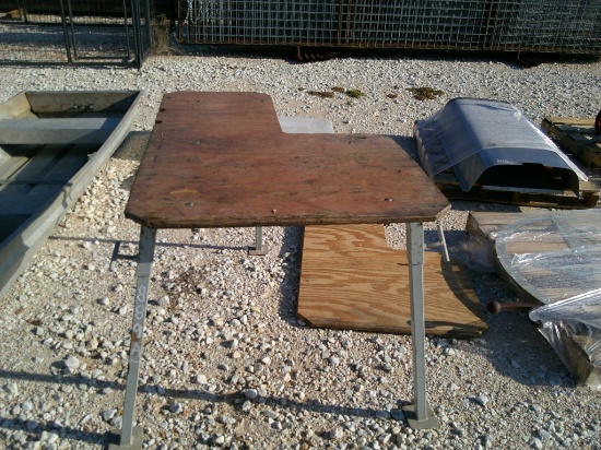 PORT WOODEN SHOOTING BENCH