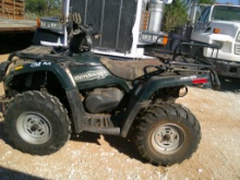 CAN-AM OUTLANDER XT 4-WHEELER- NEEDS BATTERY