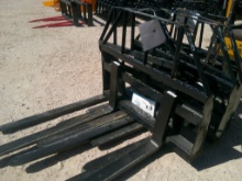 SET FORKS F/ SKID STEER