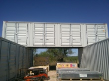 40FT SEA CONTAINER W/ 4 SIDE DOORS- 1 TRIP