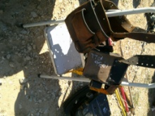 STEP LADDER & TOOL BELT